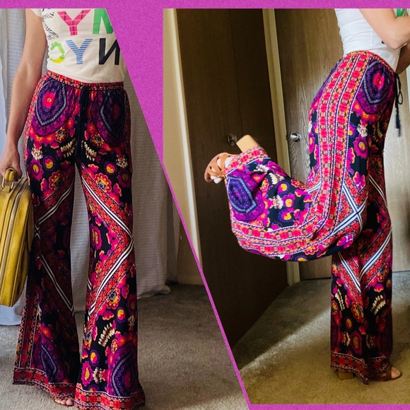 hippy flare pants